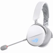 Audífonos Asus Rog Rog Pelta Diadema, Inalámbrico Y Alámbrico, Usb, Bluetooth, Blanco